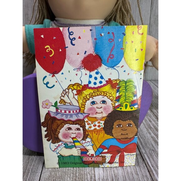 Vintage Cabbage Patch Kids Pretty Crimp 'n Curl Doll Blond Hair 1991 Hasbro - Picture 8 of 11